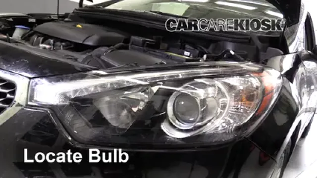 2015 Kia Forte5 EX 2.0L 4 Cyl. Éclairage Feu clignotant avant (remplacer l'ampoule)